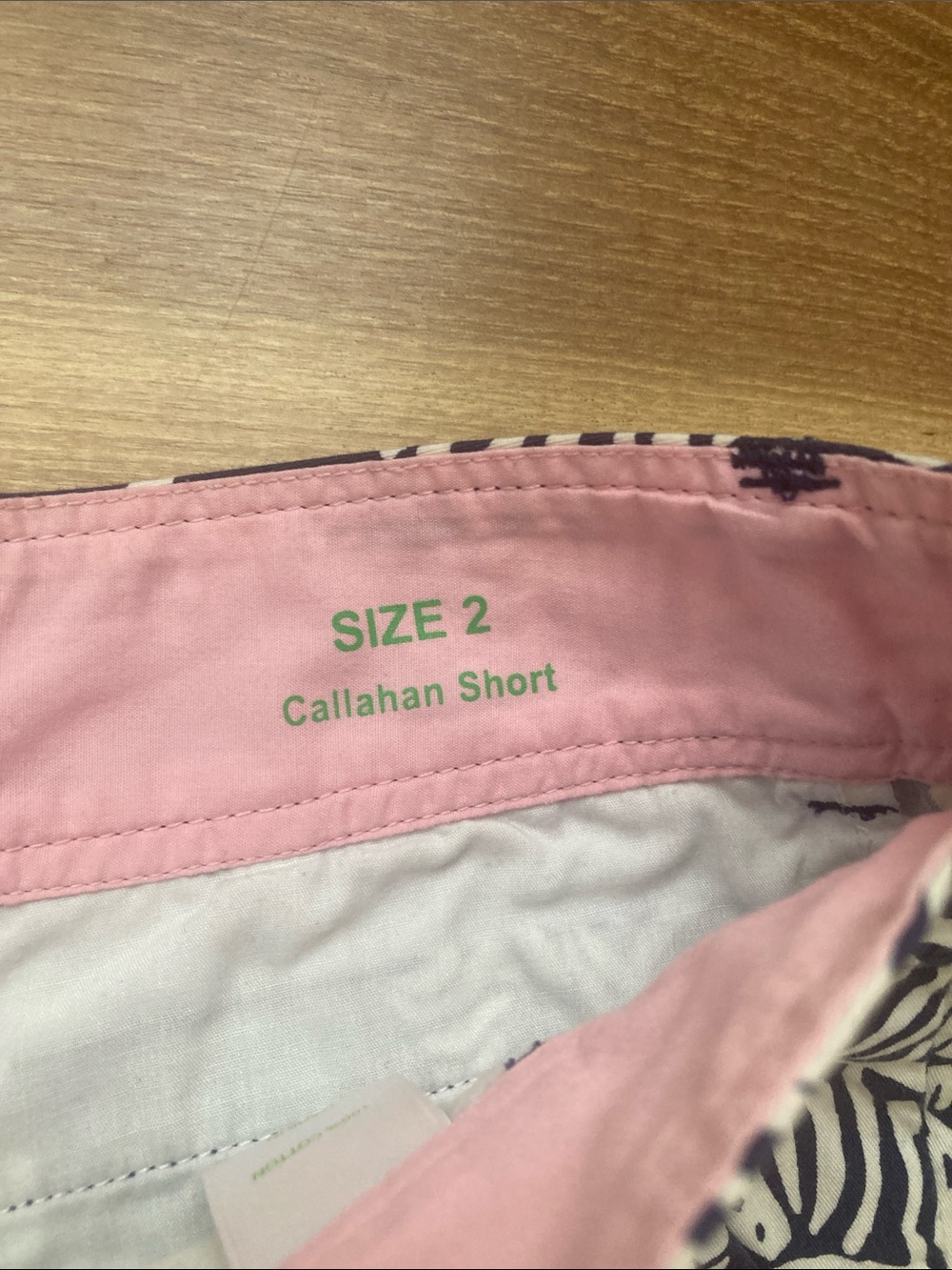Lilly Pulitzer Zebra Print Callahan Shorts 4.5” - Picture 4 of 10